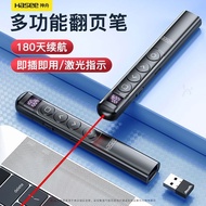 神舟usb激光翻页笔充电ppt教师用演讲投影仪笔幻灯片翻页器遥控器Shenzhou usb laser flip pen charging ppt20251204