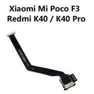 B.M Xiaomi Poco F3 / Redmi K40 / K40 Pro  Sim Card Simcard Slot Holder Pin Flex Cable Ribbon For Rep
