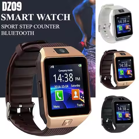 Original Digital Touch Screen Smart Watch DZ09 Bracelet Camera Bluetooth SIM Card Phone Watch Reloj 