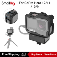 SmallRig Sport Action Camera Cage for GoPro Hero 12/11/10/9 Black for Mic and Led Video Light 3083