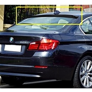HYPERSPEED Real Carbon Fiber Rear Roof Window Visor Spoiler Wing Fit for BMW 5-Series F10 2011 2012 
