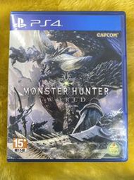 偉翰玩具-電玩 PS4   魔物獵人:世界 中文版 二手遊戲