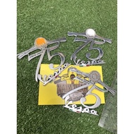 Vespa Classic Badge 75th Anniversary