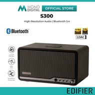 EDIFIER S300 Vintage Retro Wireless Tabletop Speaker | 80W RMS | Hi-Res Audio | AirPlay 2 Support | 