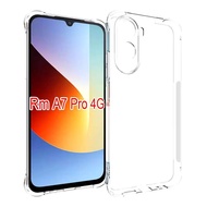 Xiaomi REDMI 15A/REDMI A7 Pro/POCO C85x Shockproof Clear Tpu Case Camera Cover A7 Pro/Xiaomi A7 Pro 