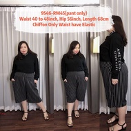Ready Stock Malaysia Plus size Pant  *Waist 40 to 48 inch/ 101-121cm