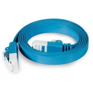 D-LINK CAT6 PATCH CORD 5M FLAT CABLE (BLUE) (NCB-C6UF-50)