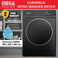EUROPACE EWD8107DBK 10/7KG WASHER DRYER | 4 Ticks