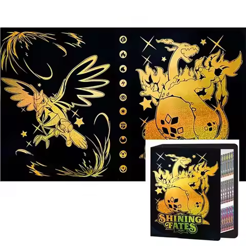 Bandai Pokemon 9 Pockets 540 Cards Binder Album Book Pikachu Collection Card Holder Case for Kids Bi