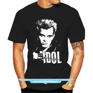 MENS BILLY IDOL T SHIRT PUNK FRUIT OF THE LOOM
