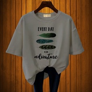 GET FHASION - BAJU KAOS DEWASA WANITA PRINT EVERYDAY KAOS DISTRO BLUS JUMBO PRINT
