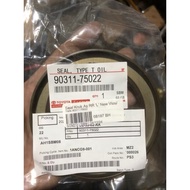 MESIN Rear Axle Crane Seal New Vios, Yaris & Altis Engine 1NZ & 2NZ Crankshaft Axle Sil 90311-75022