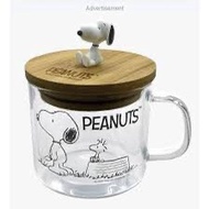 全新PEANUTS Cup 史努比玻璃杯 340ml
