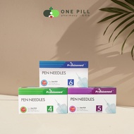 Promisemed Pen Needles 4 (32G x 4mm)/ 5 (31G x 5mm)/ 6 (31g X 6mm) (100's) | Exp: 10/2026