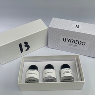 BYREDO_3IN1 PERFUME SET FOR MEN AND WOMEN EDP 3X30ML (SUPER CEDAR, BLANCHE, ROSE OF NO MAN,S LAND)