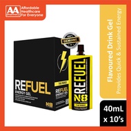 N8 Refuel Energy Drink Gel 40mLx10's (Thai Mango Flavour)