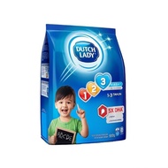Dutch Lady 123 Plain (900g) - Plain