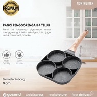 Egg Frying Pan - 4-hole pancake | Non stick egg frying pan