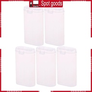 XI 5 Pieces Plastic 18650 Battery Storage Box for Case 2 Slot Way DIY Batteries Clip Holder Container For 18650 Battery