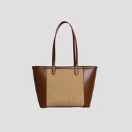 F.timber Capri Vegan Leather Women Student Work Tote Bag
