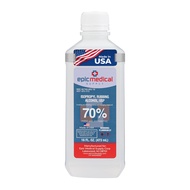 70% Isopropyl Alcohol 70 Percent Rubbing Alcohol 70 Percent USP, 16 oz. Bottle, Multipurpose First A