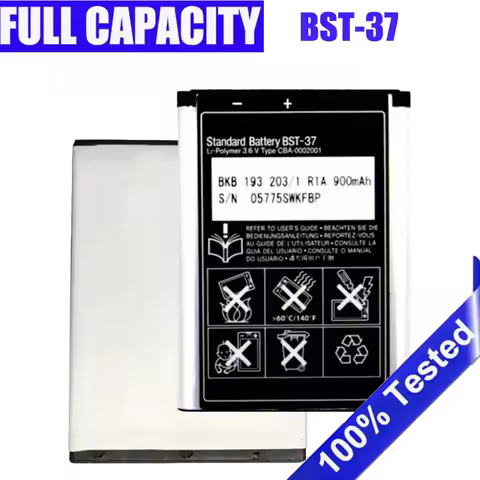 New BST37 BST 37 BST-37 Battery for Sony Ericsson K750/ D750i W800i W810i K600 K610i D750i K200i K22