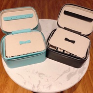 ∏【Gift Collection！！】Tiffany& Co 2020 Portable classic blue & black two-layer design storage box