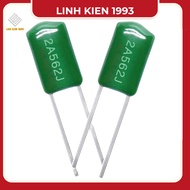 SET of 5 Green Capacitors 562j capacitor 2a562j polyester Capacitors 5.6nF 100V