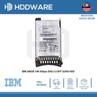 IBM 300GB 10K 6Gbps SAS 2.5 SFF G2HS HDD // 90Y8877 // 90Y8878 // 90Y8881