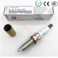 New 12120039664 SILZKBR8D8S 4PCS Genuine Spark Plug For BMW F22 F30 F31 228i 328i 528i Z4 Auto Part