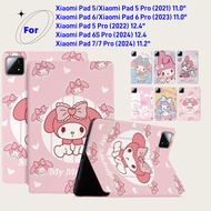 For Xiaomi Pad 5 Pro Pad 6 Pro 11.0''12.4" Pad 7 Pro 11.2" Xiaomi Pad 6s pro 12.4 Tablet Case Cute c