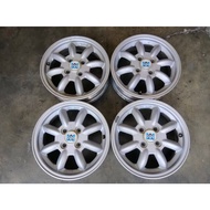 Kelisa Gino L7 Minilite Sport Rim 14 Inch 4H PCD100 4.5JJ Off+45