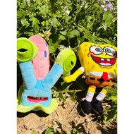Cute Cute fuggler Pendant SpongeBob SquarePants Snail Cute Teeth Plush Doll Toy Bag Ornaments PP Cot