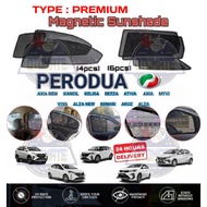 Perodua Magnetic Sunshade axia bezza myvi viva kelisa kenari kancil aruz alza ativa
