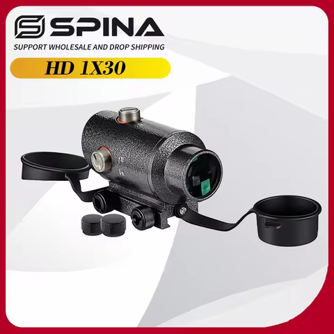 SVD 1x30 Compact Rifle Scope Hunting Riflescope Arrow Glass Reticle Tactical Optics Sights Picatinny