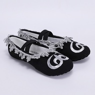 New Stage Ethnic Niutou Embroidered Dance Shoes Ethnic Performance Dance Shoes Hani Ethnic Dance Sho