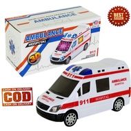Children's Toy Hospital Ambulance Car 911 Bump and Go/Toy Hospital Ambulance Car 3D Ambulance Sound 