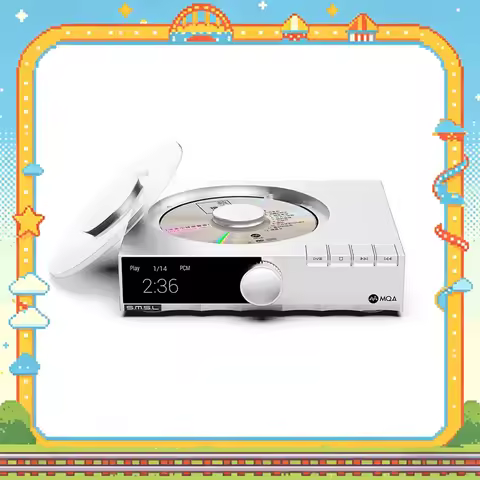 SMSL PL200T CD Player Sound Lossless Sound Quality Cd Player Output Coaxial Fiber AES EBU Support MQ