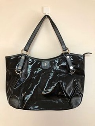 Pelle Borsa Black patent leather bag / Pelle Borsa 黑色漆皮手袋