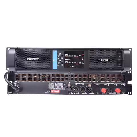 FP14000 Class TD Power Amplifier 2 Channels Stage Audio Amplifiers For DJ Club Live Show Subwoofer S