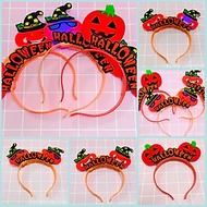 Bờm bí ngô có đèn hoá trang halloween/ Bờm tóc chơi halloween