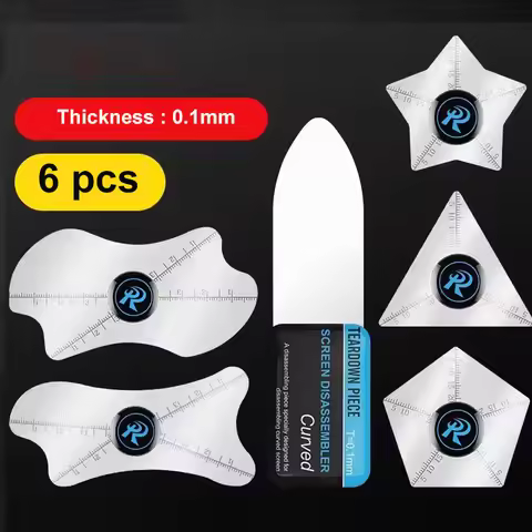 LCD Screen Spudger Opening Pry Card Tools Ultra-thin Flexible Stainless Ssteel Mobile Phone Disassem