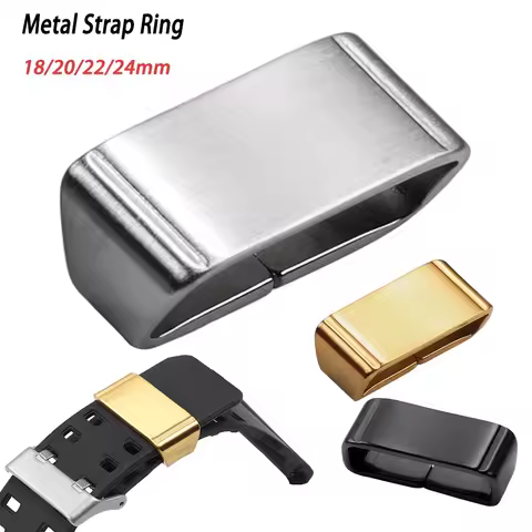 18/20/22/24mm Metal Ring Buckle Watchband Keeper for Casio GWG1000 GA110/700 GG1000 DW5600/6900 Mova