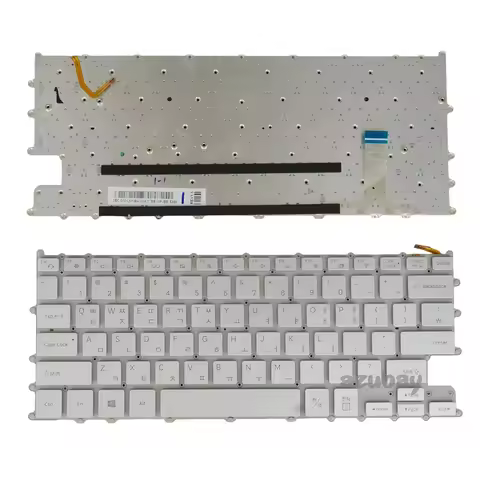 Korean KR & US Laptop Keyboard for Samsung Notebook 9 13.3' NT930XBE NT 930XBE 900X3T Backlit White 