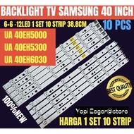 Samsung 40inch LED LCD TV BACKLIGHT UA-40EH5000- UA-40EH5300- UA-40EH6030 SAMSUNG 40inch TV BACKLIGH