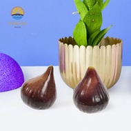 LARGLO Simulation Fig Ornament, Handicrafts Lifelike Artificial Fig, Food Model Mini Funny Fake Frui