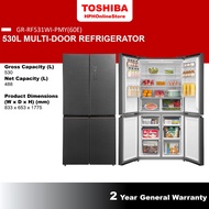 Toshiba 530L Multi-Door Refrigerator GR-RF531WI-PMY(60E)