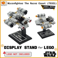 Display Stand for Lego Star Wars The Razor Crest Microfighter (75321)
