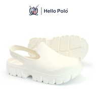 Hello Polo รองเท้าแตะ รองเท้าหัวโต ส้นหนา 3.2 ซม พื้นนุ่มมาก กันลื่น รองเท้าแตะแพลตฟอร์ม สําหรับผู้หญิง และผู้ชาย เหมาะกับฤดู HP8025