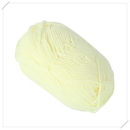 TEHAUX Milk Cotton Yarn Blanket Yarn T-shirt Yarn White Fuzzy Blanket Yarn Super Saver Yarn Thick Ya